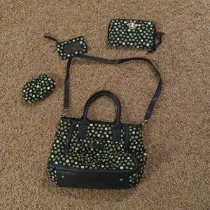 4-piece Vera Bradley purse